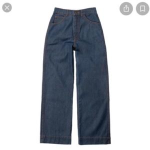Judi Rosen High Waisted Stovepipe Jean